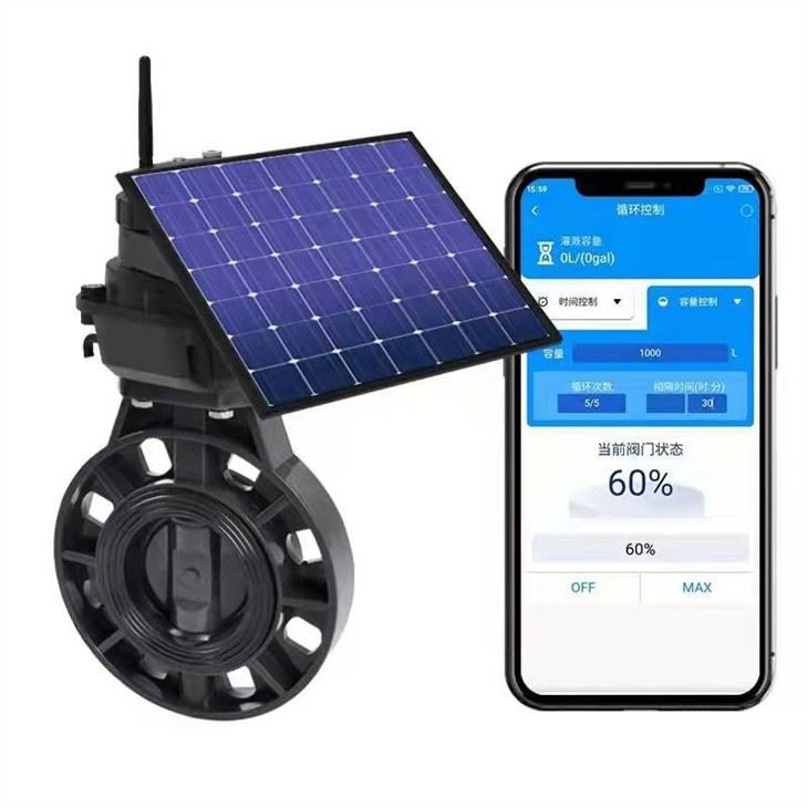 4G Iot Solar Power WiFi Irrigação Temporizador de água